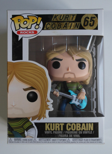 Figura De Acción  Kurt Cobain 65 Funko Pop! Rocks