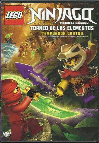 Ninjago Maestros Del Spinjitzu Temporada 4 | Dvd Serie