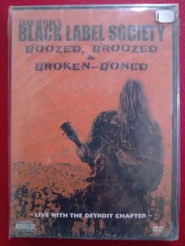 Dvd Black Label Society Boozed, Broozed & Broken Tz012
