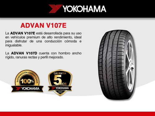 Llanta 285/40r20 Advan V107e Yokohama 108y