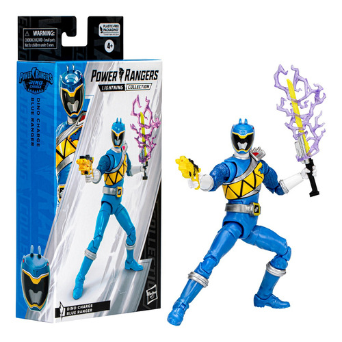 Colección Lightning de los Power Rangers, 15 cm, color azul Ranger