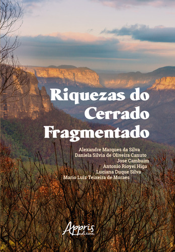 Riquezas Do Cerrado Fragmentado, De Daniela Silvia De Oliveira Canuto. Editorial Appris, Capa Mole, Edição 1 Em Português, 2022