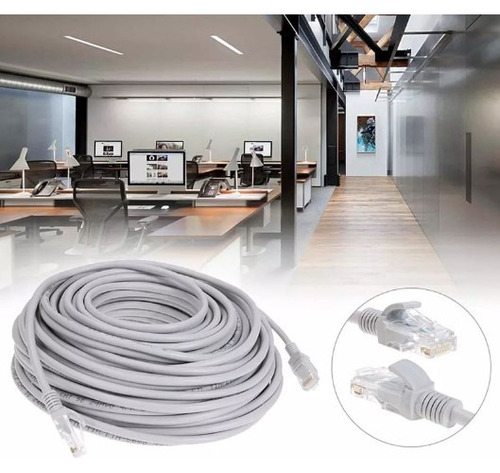 Cable Patch Cord Cat6 Lszh Marca Atc 3 Metros Gris Factura