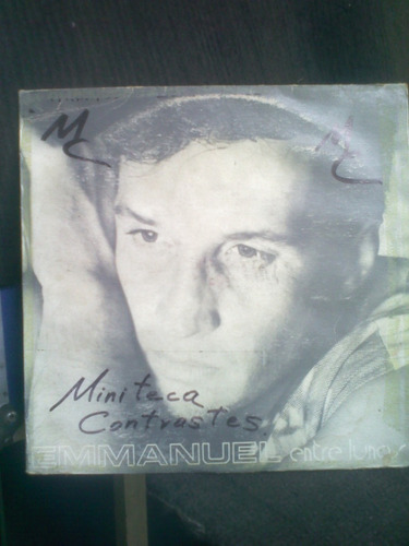 Lp. Enmanuel. Entre Lunas. 1988. Pop-balada. Vinilo.acetato