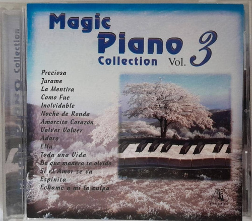 Magic Piano. Vol. 3. Cd Org Usado. Qqf. Ag.