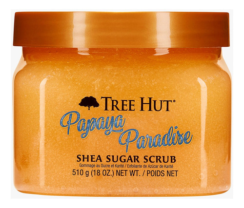 Exfoliante Tree Hut Papaya Paradise 510 Gramos. Importado 