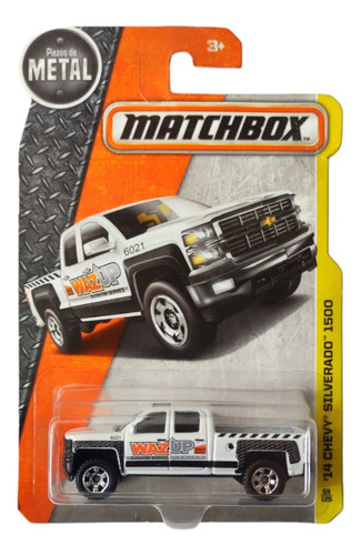 Chevy Silverado 1500 2014 Utilitaria Matchbox