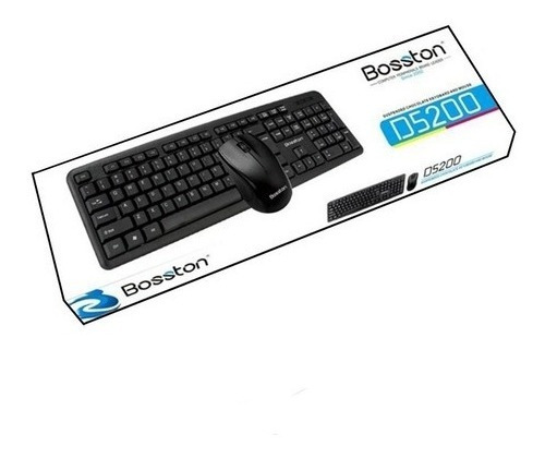 Combo Kit Teclado Y Mouse Bosston D5200