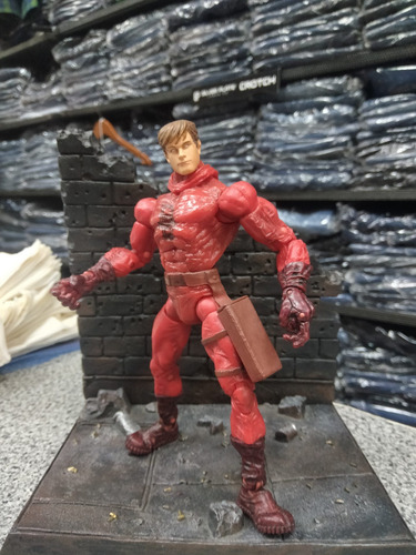 Marvel Legends Toybiz, Daredevil, Matt Murdock, Face Off!! (Usado)