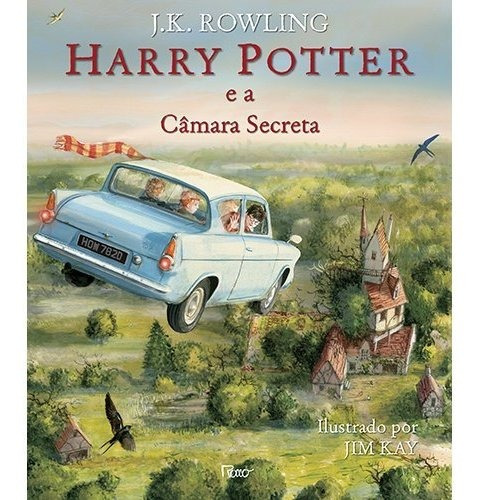 Livro Harry Potter E A Câmara Secreta - Ilustrado