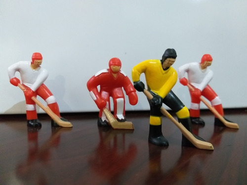 Jugadores De Hockey, Plastico, Figura De Accion