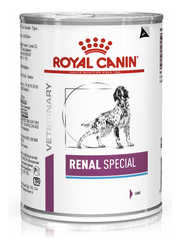 Latas Royal Canin Renal Special 3 Unid X 410 Gramos