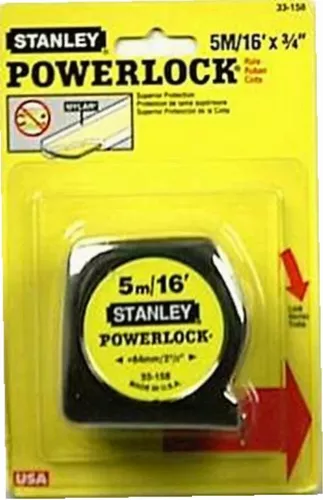 Cinta Métrica PowerLock® 5m/16' Largo x 3/4 Ancho