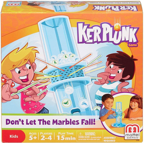 Juego Clásico Para Niños Kerplunk Con Canicas, Palos 