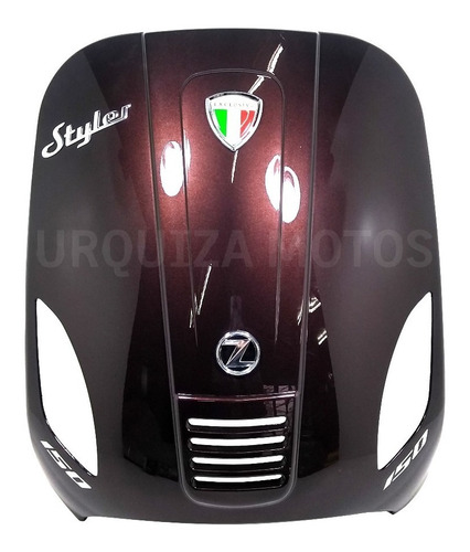 Frente Pechera Marron Zanella Styler Exclusive 150  Z3  Um