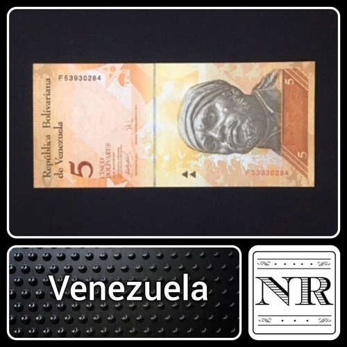 Venezuela - 5 Bolivares - Año 2007 - P # 89