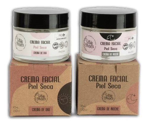 Kit Cremas Faciales - Piel Seca - Dia & Noche 