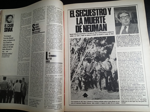 Gente 1164 Caso Sivak Neuman Julio Bocca Erp 1987 12/11 E (Usado)