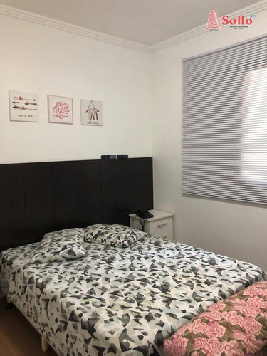 Imagem 15 de 22 de Apartamento Mobiliado Próximo Ao Centro De Guarulhos - Ap0386