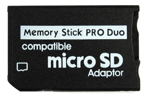 Imagen 1 de 2 de Adaptador Memorystick A Micro Sd, Para Psp O Camara