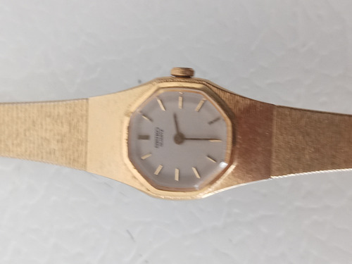 Reloj Seiko Quartz Japan De Dama Dorado Dorado Dorado Gris (Usado)