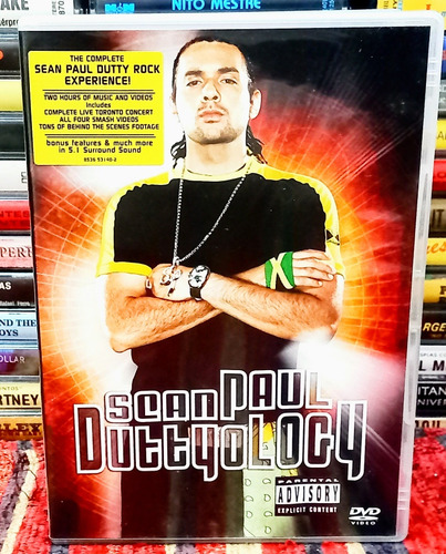 Sean Paul Dvd Dutty Rock Experience Impecable Igual A Nuev 