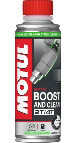 comprar Aditivo Bico Injetor Octanagem Motul Boost Clean 2t 4t