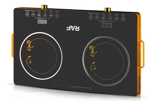 Cocinilla Infrarroja Encimera 2 Platos Eléctrica Raf R.8088
