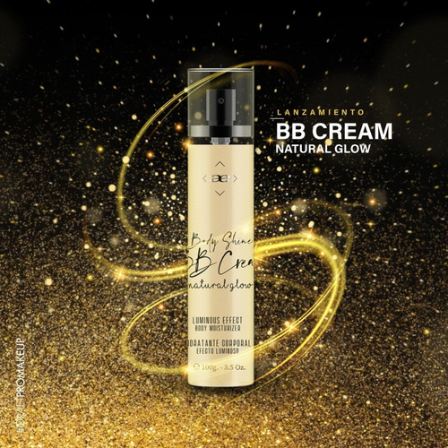 Body Shine Bb Cream Bb Glow Corporal Brillo Idraet 100gr