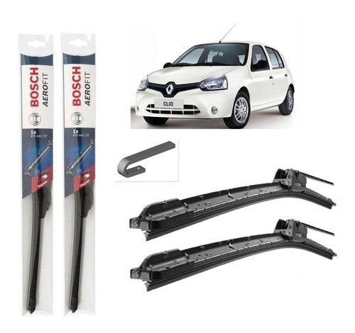 Escobillas Limpiaprabrisas Bosch Aerofit Renault Clio Mio