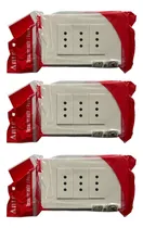 Comprar Tomacorriente Triple 9\u002F12 10a 250v Certificado C Fuego Pack3