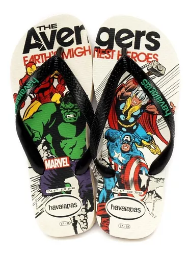 Chinelo Havaianas Top Marvel Classics