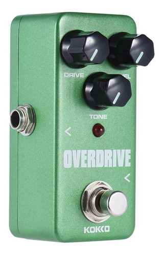 Pedal de efecto Kokko Mini Overdrive FOD3 verde