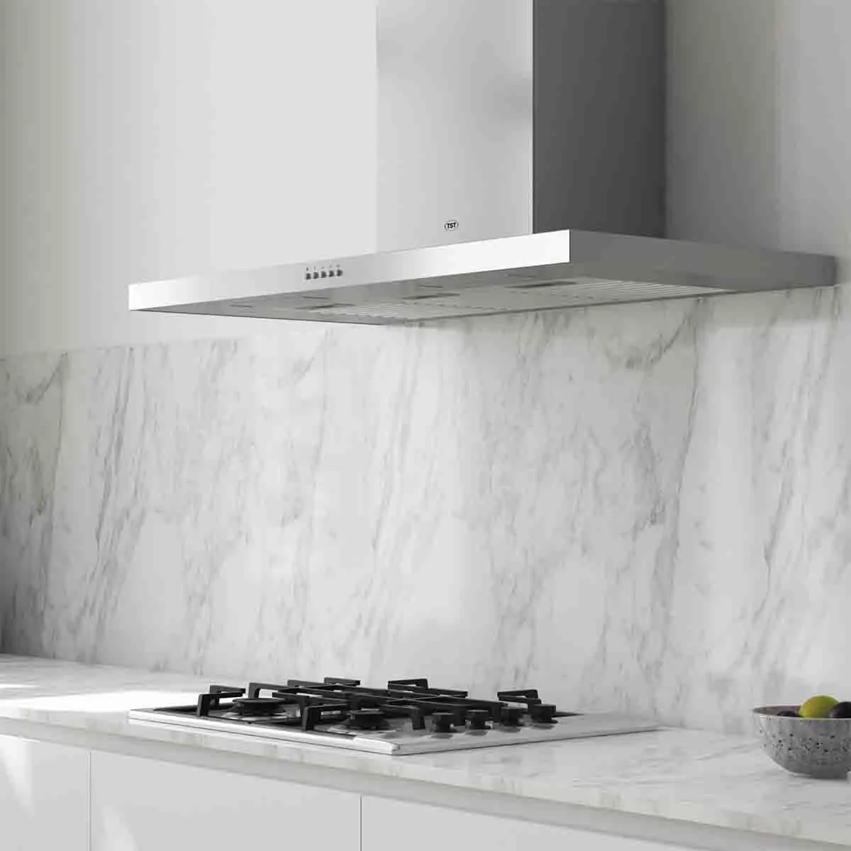 TST Nihuil Extractor/Purificador - 510 mm - 600 mm - 40 mm - Plateado - 220V - De pared