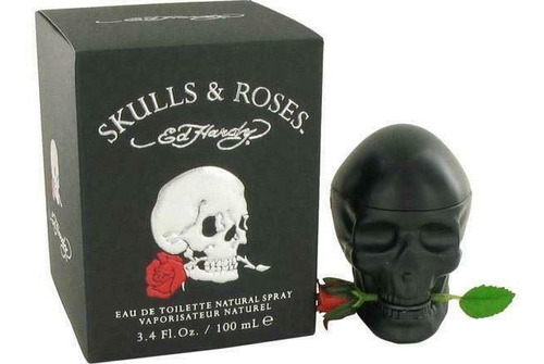 Edt 3.4 Onzas Skulls And Roses Por Ed Hardy Para Hombre En