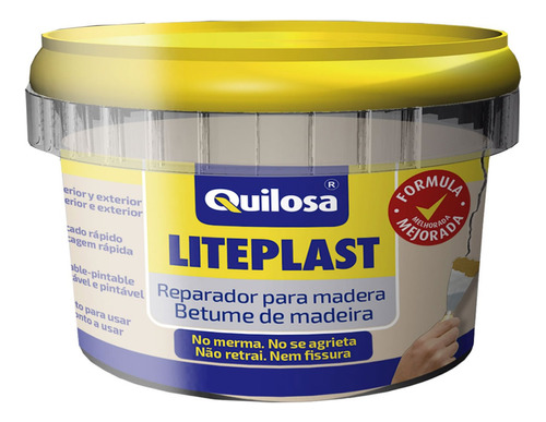 Quilosa Liteplast Tapagrietas Ligero Pintable 250 Ml Mf Shop