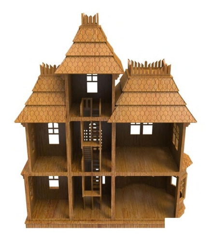 Imagen 3 de 9 de Casita De Muñecas Pequeña Princesa