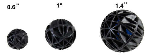 Bio Balls Para Acuario 100 Piezas Filtro Canister 1.4 Pulgad