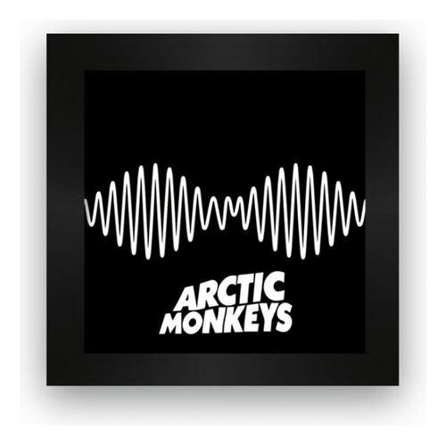 Quadro Azulejo Com Moldura Arctic Monkeys Am