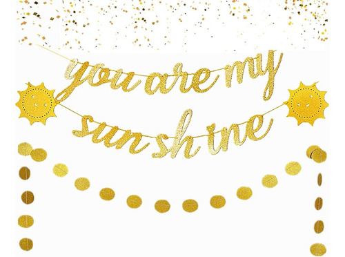 Set De 2 You Are My Sunshine Banner Sun Banner You Are ...