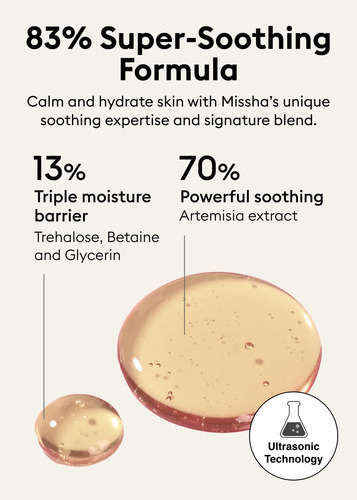 Sérum Facial Missha Artemisia Calming Ampolla 50 Ml Para Sen