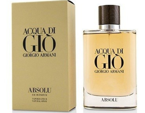 200 Ml Perfume Aqua Di Gio Absolu Giorgio Armani Eau Parfum 