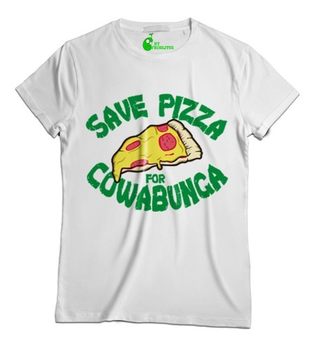Playera Pizza Cowabunga