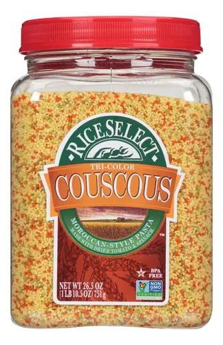 Riceselect Cuscus Tricolor, Pasta De Cuscus Estilo Marroqui,