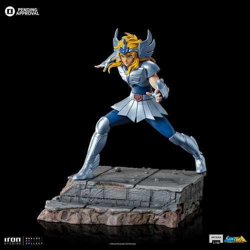 Estátua Cygnus Hyoga Saint Seiya Art Scale 1/10 Iron Studios