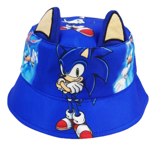 Gorro De Sonic Bonito Regalo Niños 