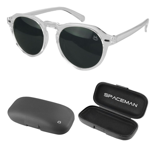 Oculos Sol Masculino Proteção Uv Vintage Verão Casual + Case