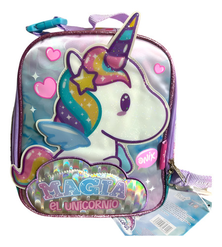 Lonchera Infantil Unicornio Onix De Ruz