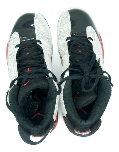 Jordan Dub Zero Blanco Varsity Rojo 24mx (Usado)
