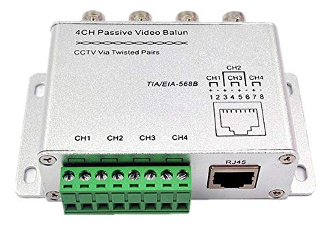 Transceptor Hd Pasivo 4 Canales Odiysurveil(tm) - Cctv